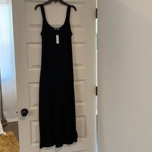 NWT Vitamin A black maxi dress